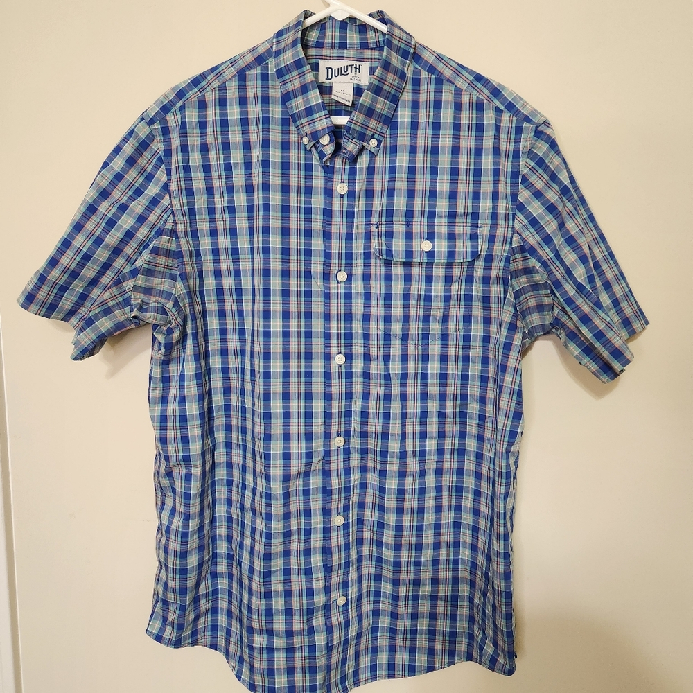 DULUTH TRADING CO button down shirt